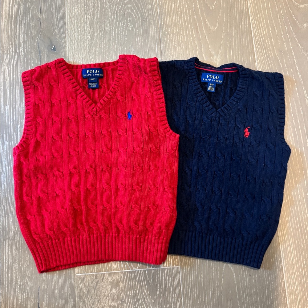 Polo Ralph Lauren Sweater Vests 4T
